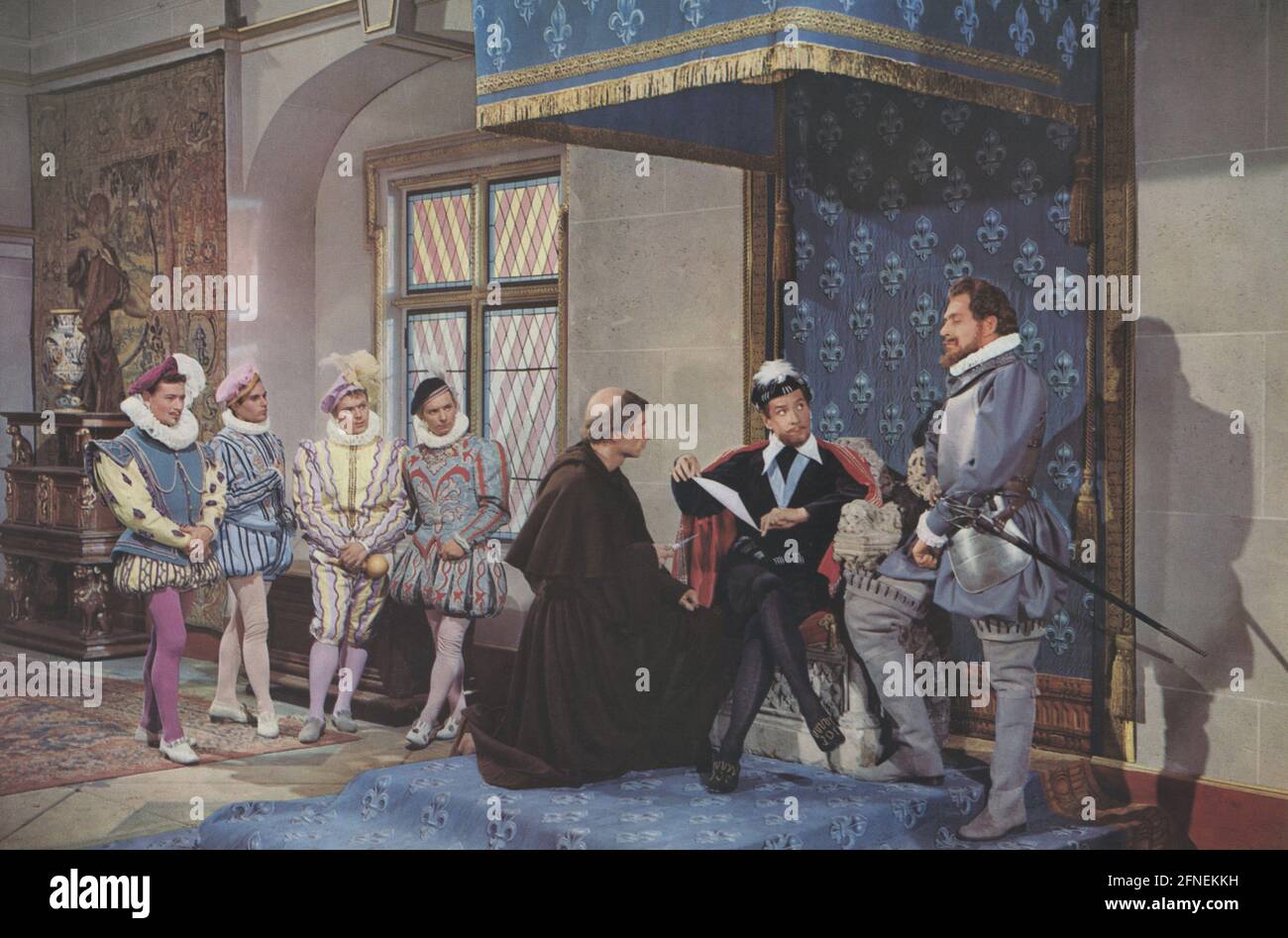 Si Paris nous Était année: 1956 - France Directeur: Sacha Guitry Jean Weber, Jean Martinelli Banque D'Images