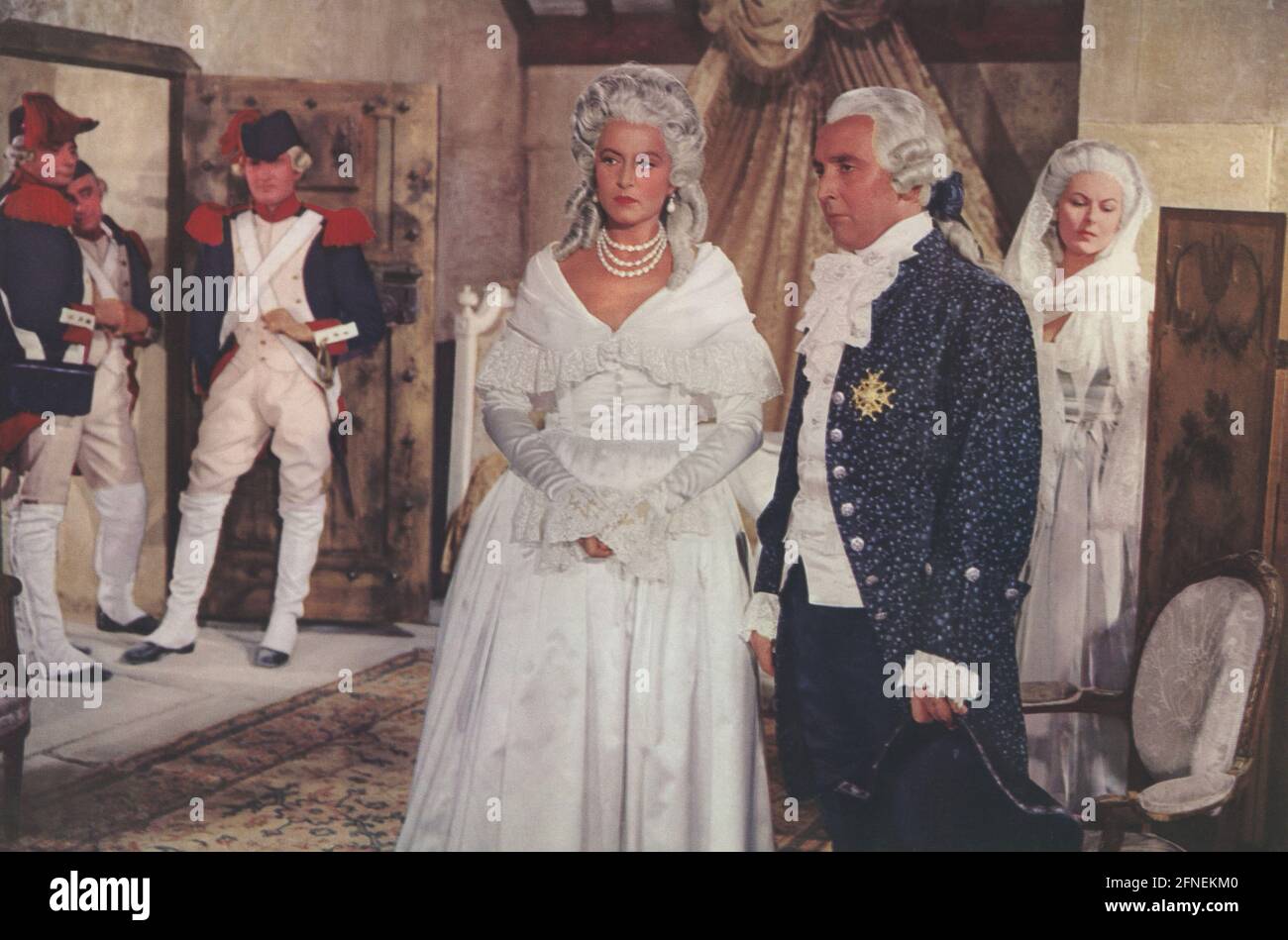 Si Paris nous Était année : 1956 - France Lana Marconi, Gilbert Bokanowski Directeur : Sacha Guitry Banque D'Images