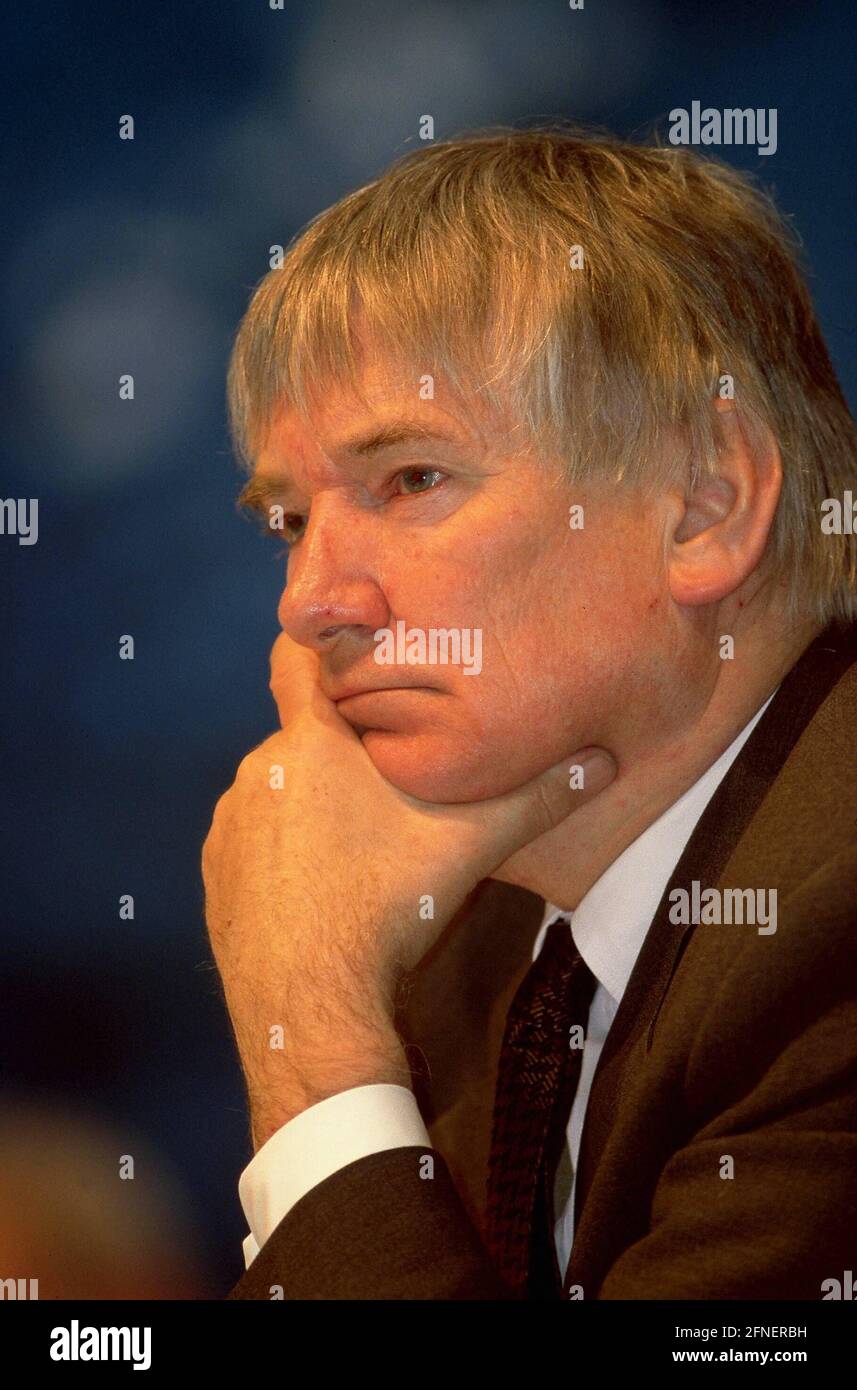 Ministre fédéral de l'intérieur Otto Schily. [traduction automatique] Banque D'Images