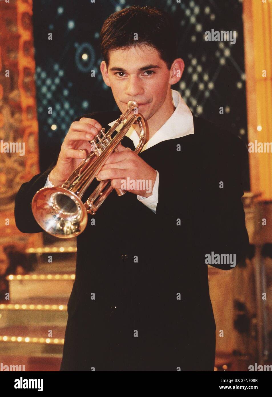 Dirk Schiefen, trompettiste (musique folklorique). [traduction automatique]  Photo Stock - Alamy