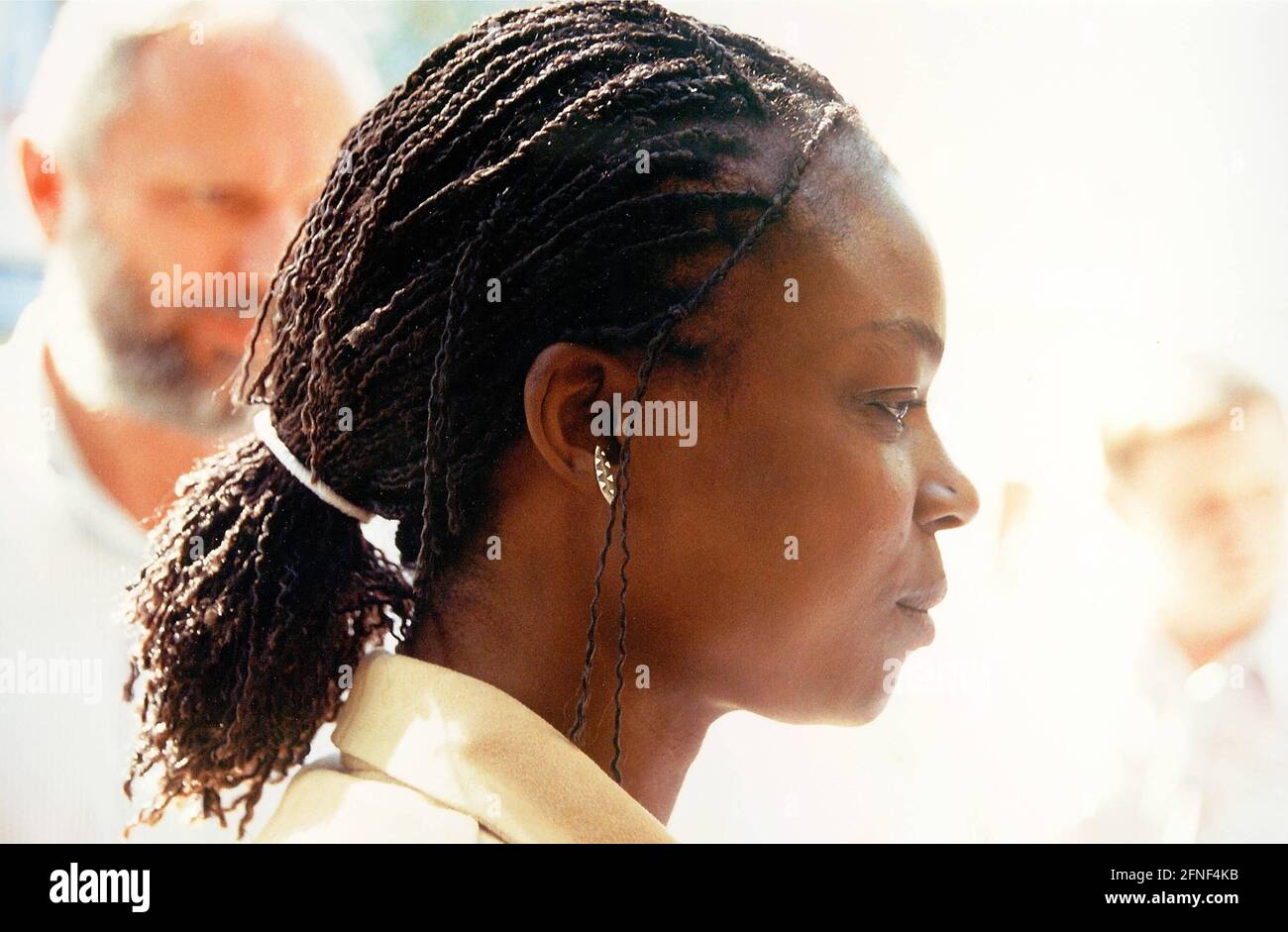 Portrait d'une jeune femme africaine. [traduction automatique] Banque D'Images