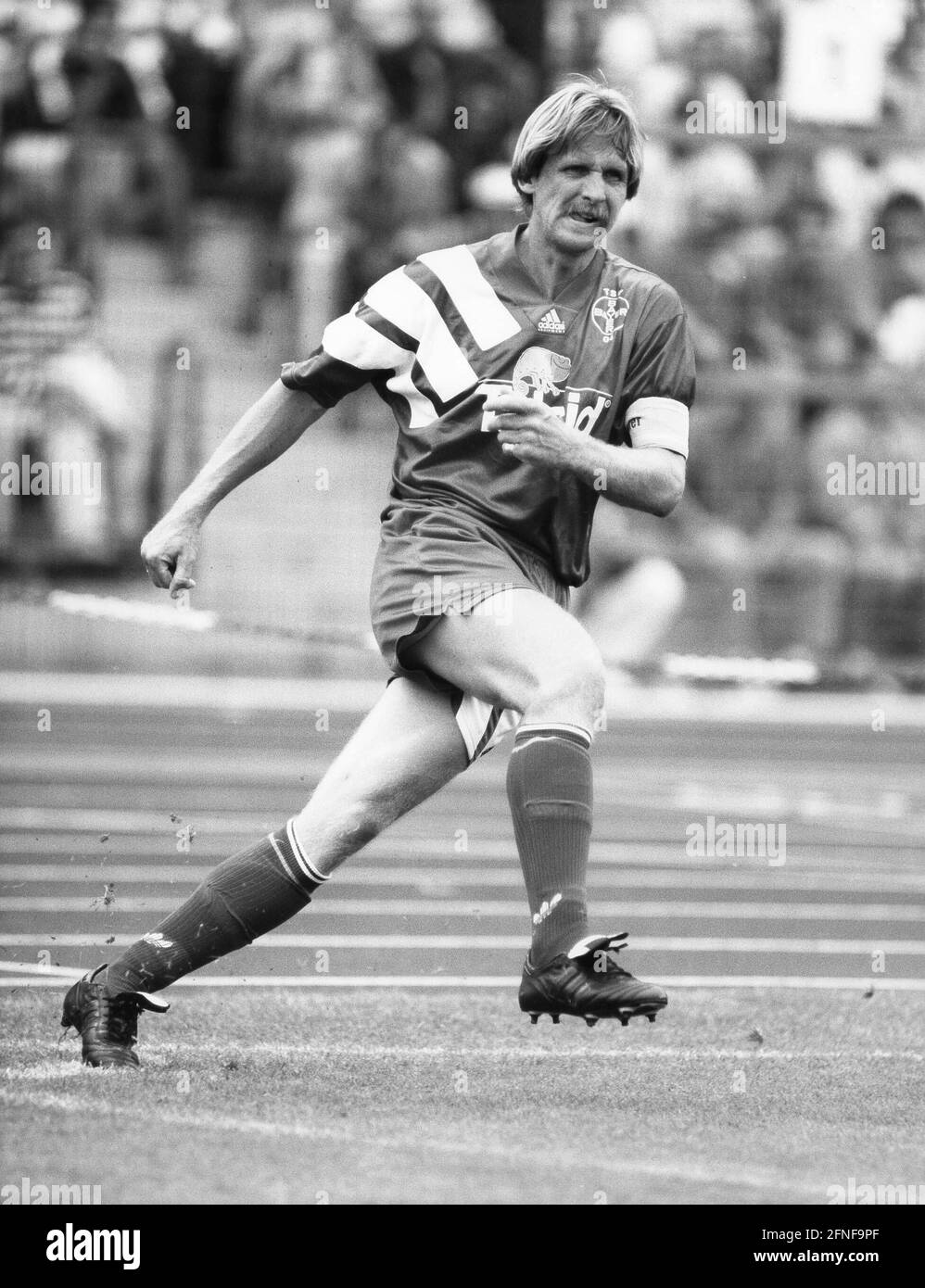 Bernd Schuster de Bayer Leverkusen. [traduction automatique] Banque D'Images