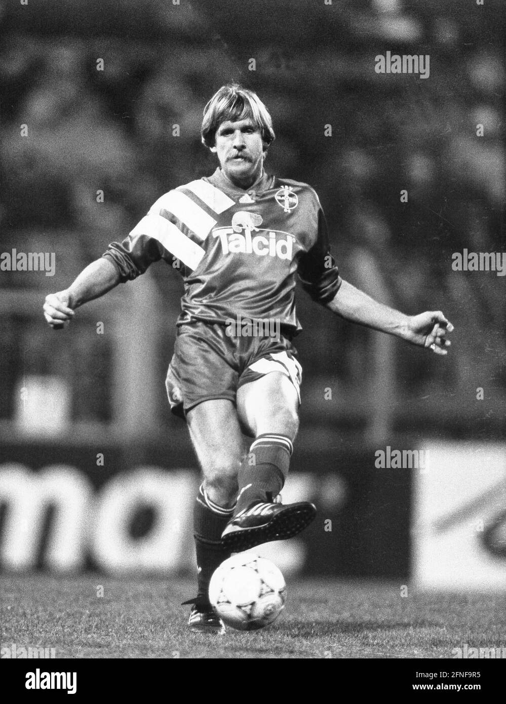 Bernd Schuster de Bayer Leverkusen. [traduction automatique] Banque D'Images