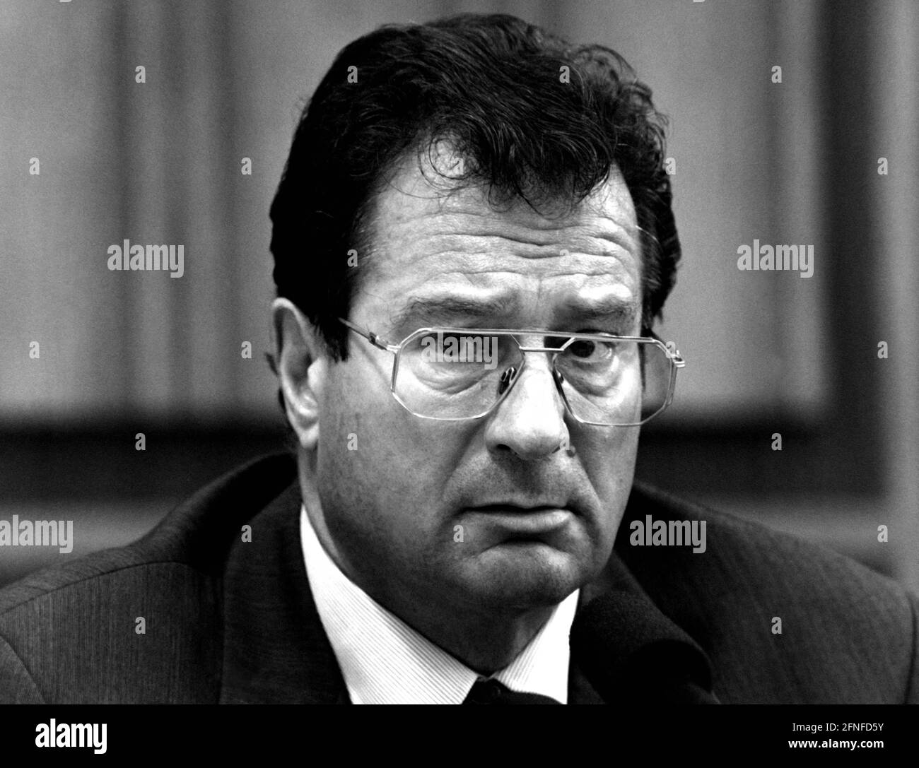 Klaus Kinkel, ministre allemand des Affaires étrangères. [traduction automatique] Banque D'Images