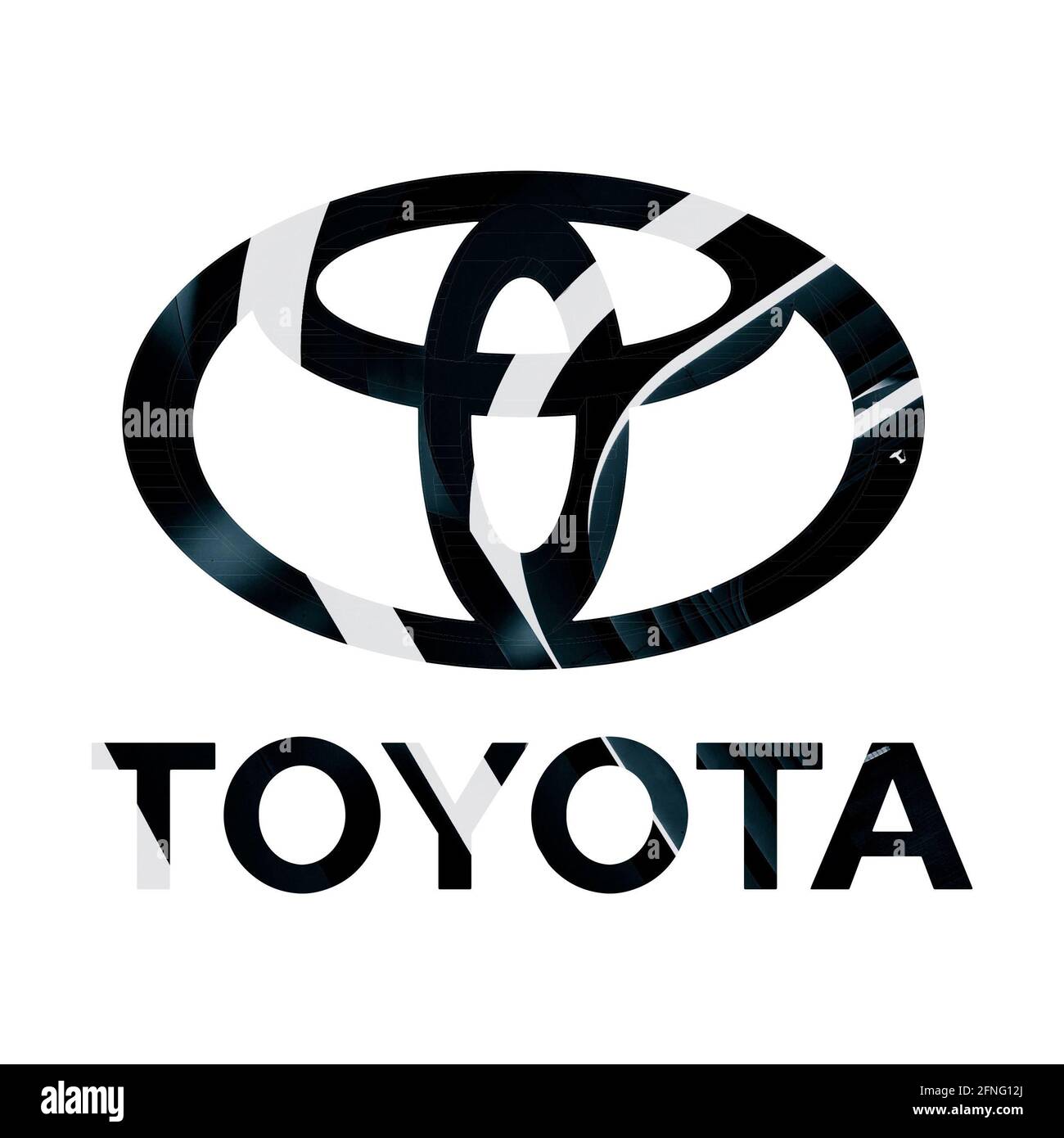 Logo toyota Banque D'Images