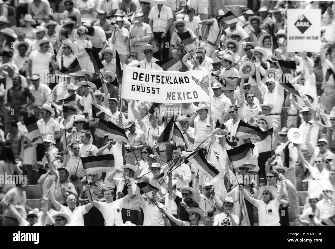 Coupe du monde de football 1970 Banque de photographies et d’images à