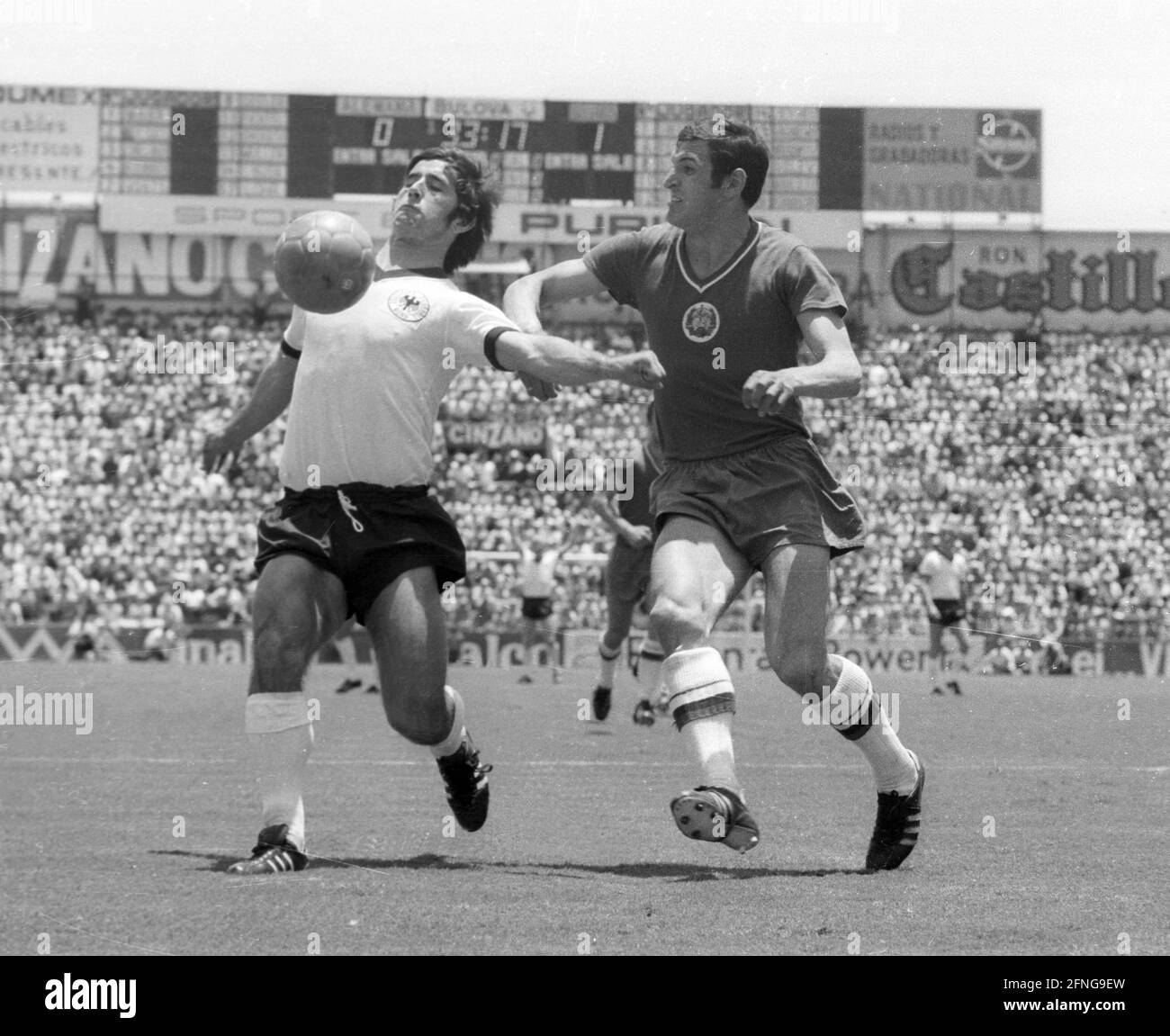Coupe du monde de football 1970 Banque de photographies et d’images à