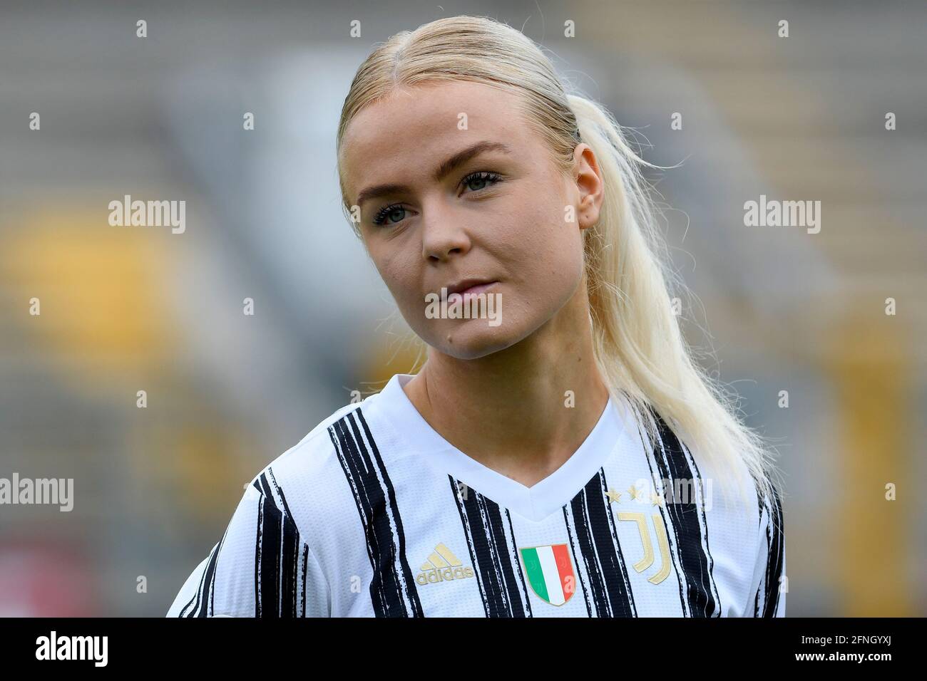 Juventus femme footballeur Matilde Lundorf Skovsen pendant le match Roma- Juventus dans le stade de tre fontane. Rome (Italie), 16 mai 2021 (photo de  Massimo Insabato/Mondadori Portfolio/Sipa USA Photo Stock - Alamy