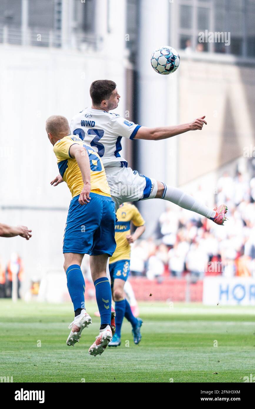 Copenhague, Danemark. 16 mai 2021. Jonas Wind (23) du FC Copenhagen vu lors du match 3F Superliga entre le FC Copenhagen et Brondby IF au stade Parken à Copenhague, Danemark. (Crédit photo : Gonzales photo/Alamy Live News Banque D'Images