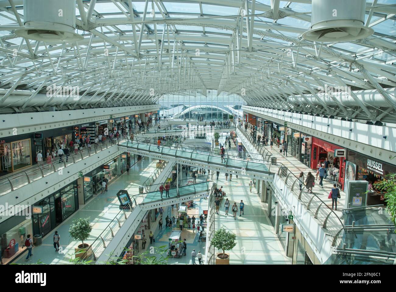 Lissabon Centro Vasco da Gama. Riesiges Einkaufs-Zentrum am EXPO-Gelände. Banque D'Images