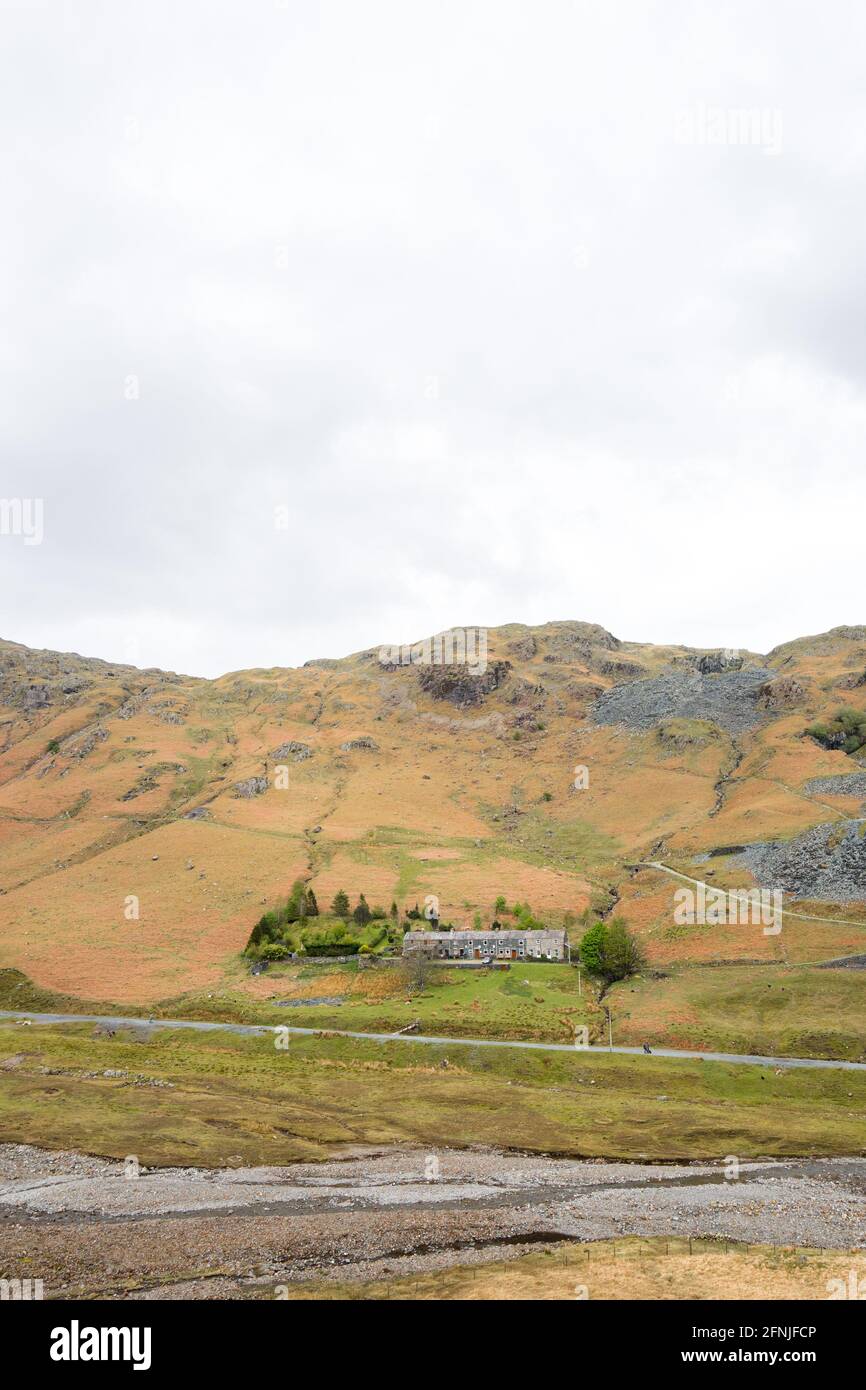 La vallée de Coppermines, Lake District, Cumbria, Angleterre. Banque D'Images