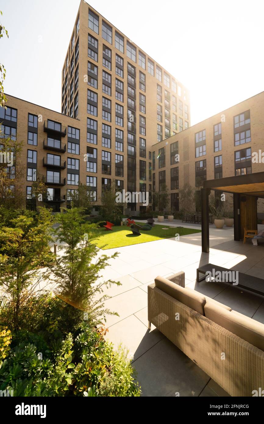 Développement de Greenford Quay par Graystar Banque D'Images