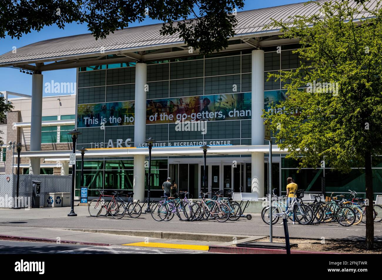 Le centre d'activités et de loisirs de l'ARC à l'Université de Californie Davis États-Unis Banque D'Images