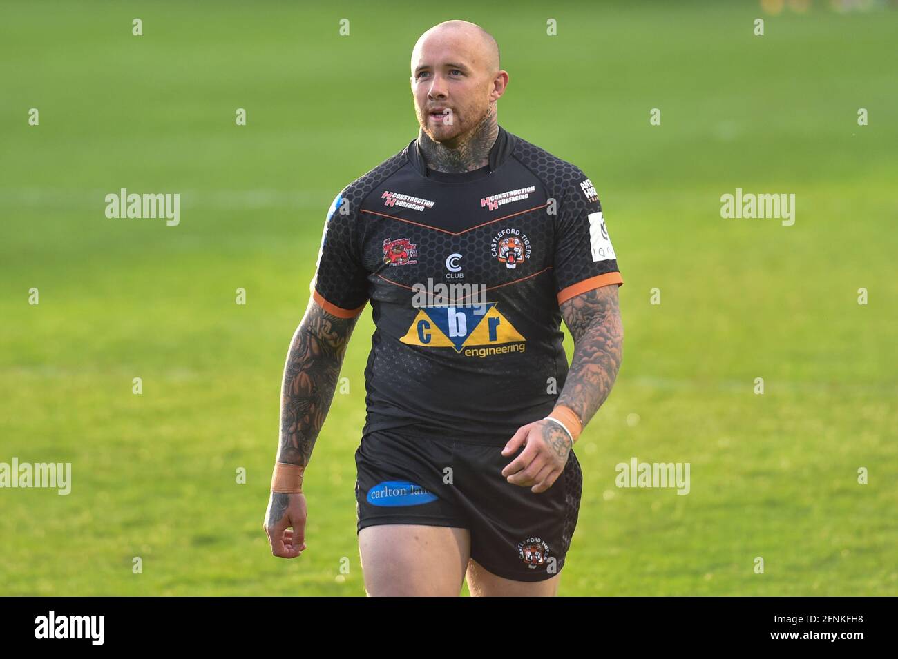 Castleford, Royaume-Uni. 17 mai 2021. Nathan Massey (14) de Castleford Tigers pendant le match à Castleford, Royaume-Uni, le 5/17/2021. (Photo de Richard long/News Images/Sipa USA) crédit: SIPA USA/Alay Live News Banque D'Images