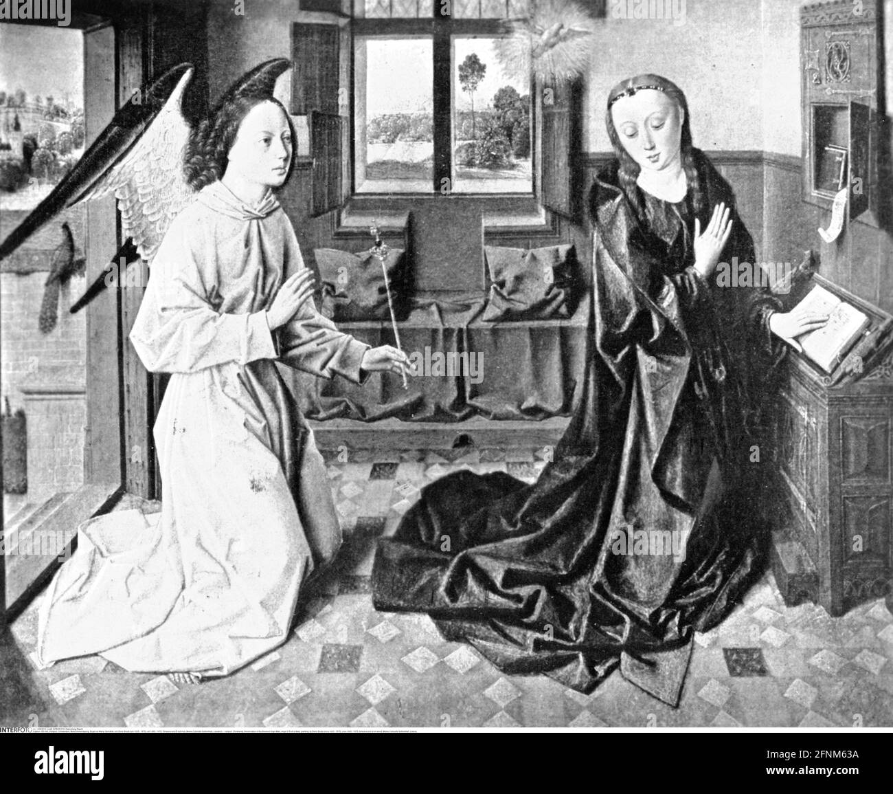 Religion, Christianisme, Annonciation de la Sainte Vierge Marie, ange