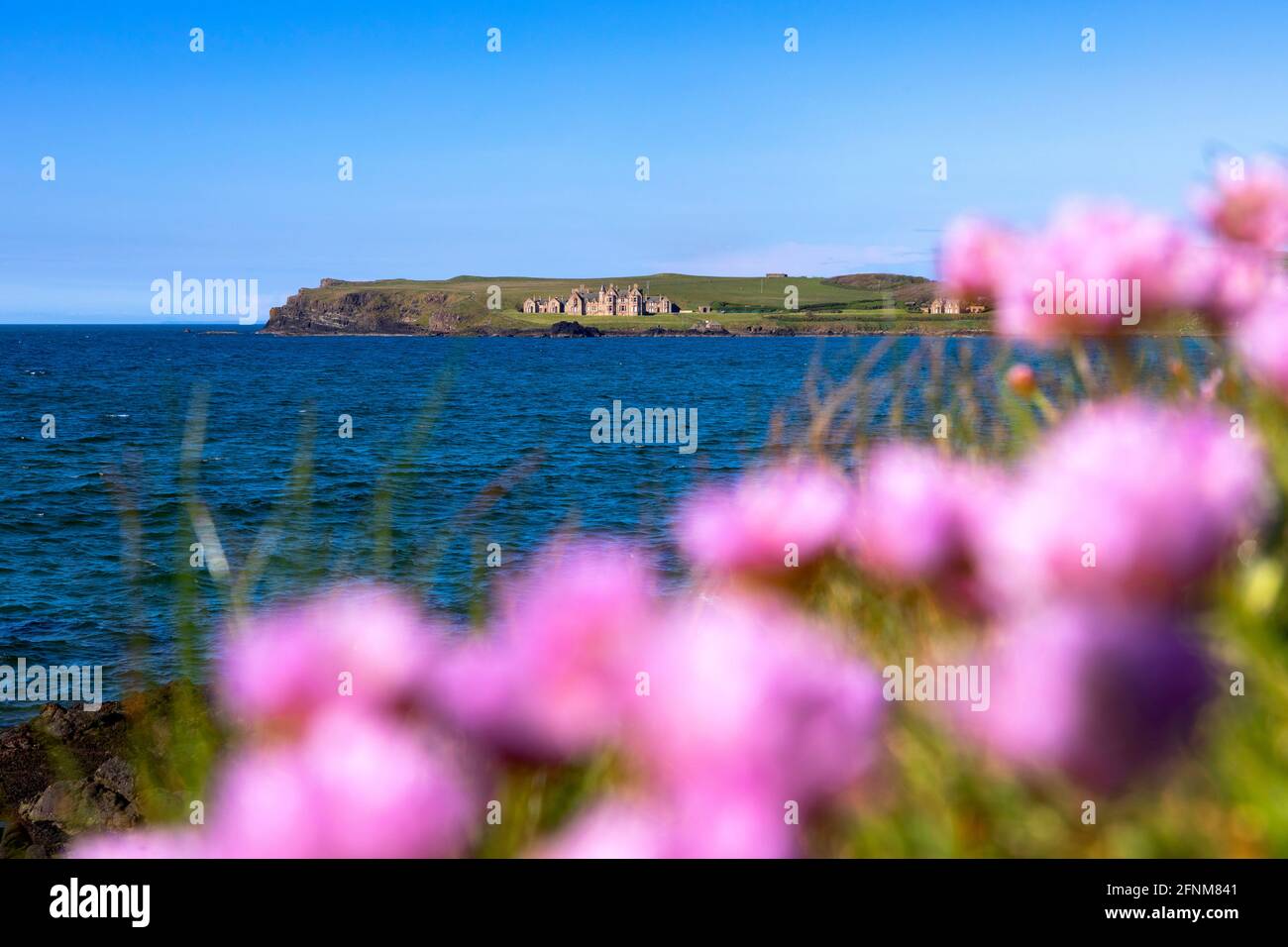 Portballintrea, Co. Antrim, Irlande du Nord Banque D'Images