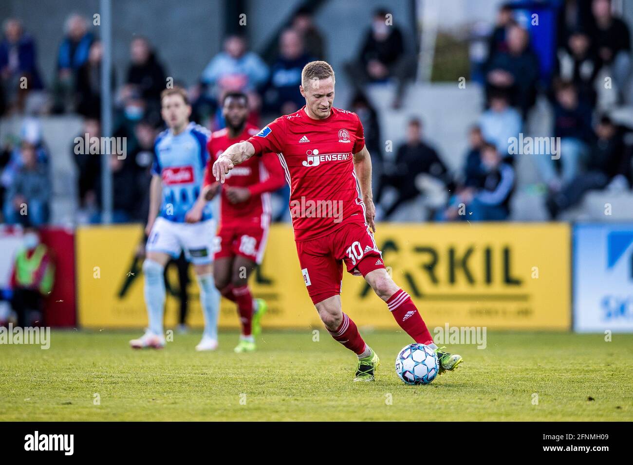 Haderslev, Danemark. 17 mai 2021. Marcel Romer (30) de Lyngby Boldklub vu pendant le match 3F Superliga entre Soenderjyske et Lyngby Boldklub au parc Sydbank à Haderslev. (Crédit photo : Gonzales photo/Alamy Live News Banque D'Images