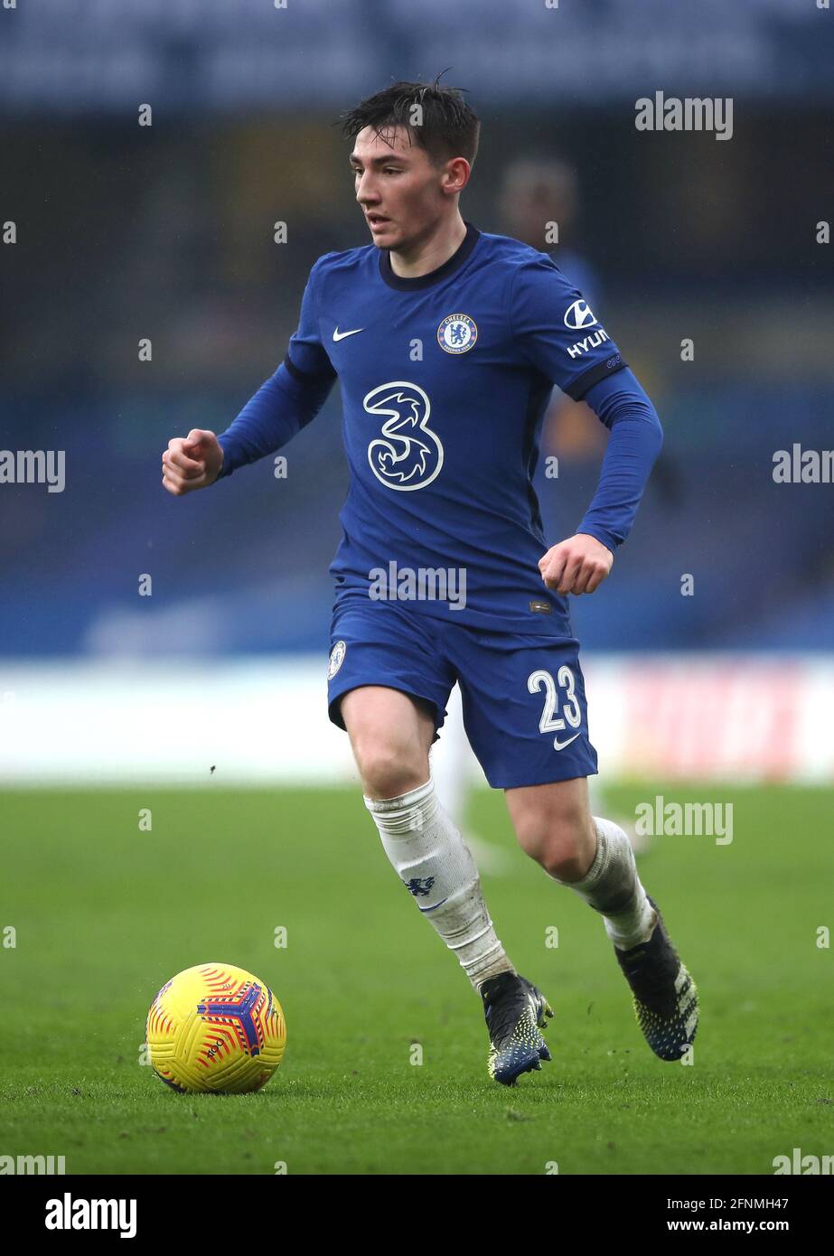 Photo du dossier datée du 24-01-2021 de Billy Gilmour de Chelsea. Date de publication : le mardi 18 mai 2021. Banque D'Images