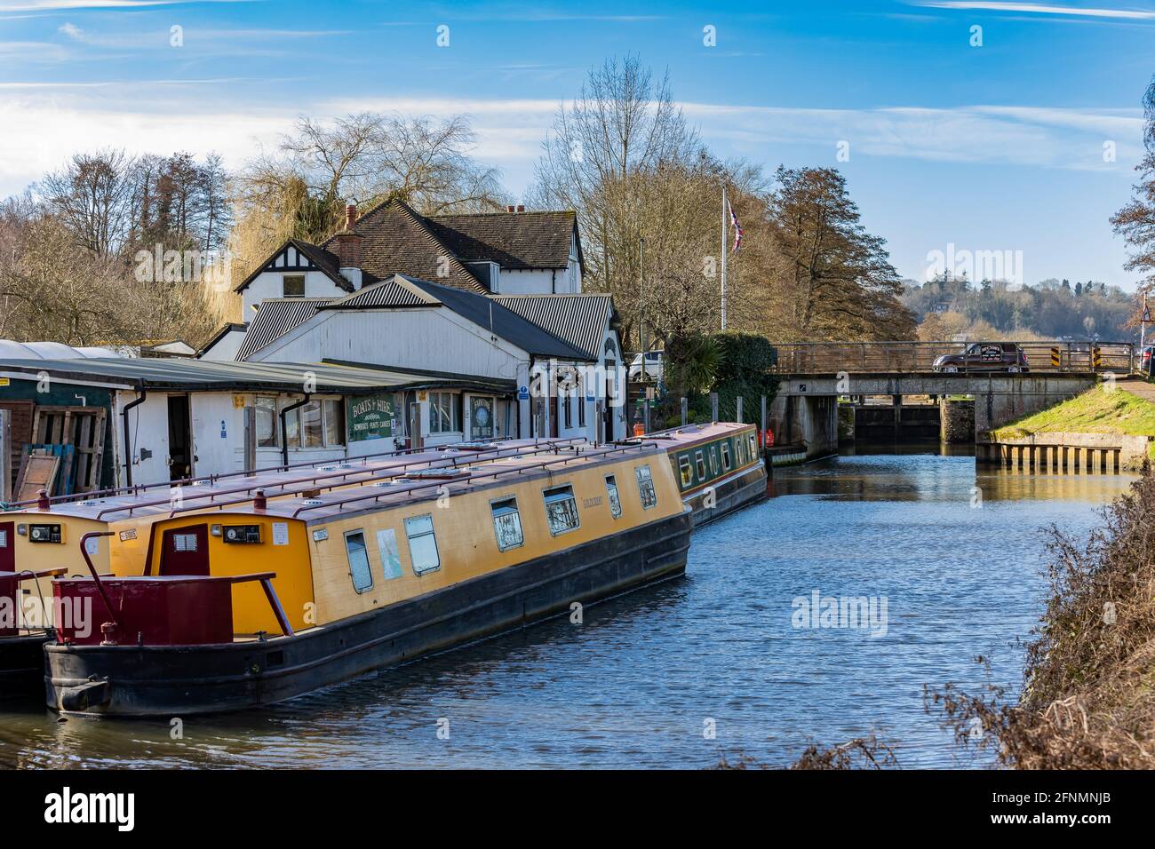 Godalming photo de la région Banque D'Images
