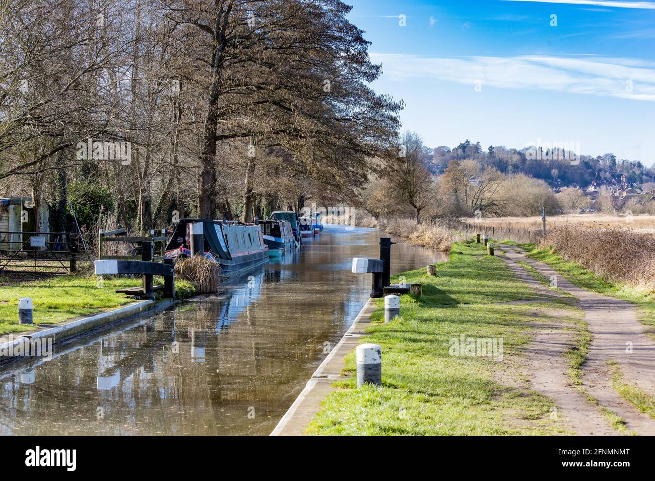 Godalming photo de la région Banque D'Images
