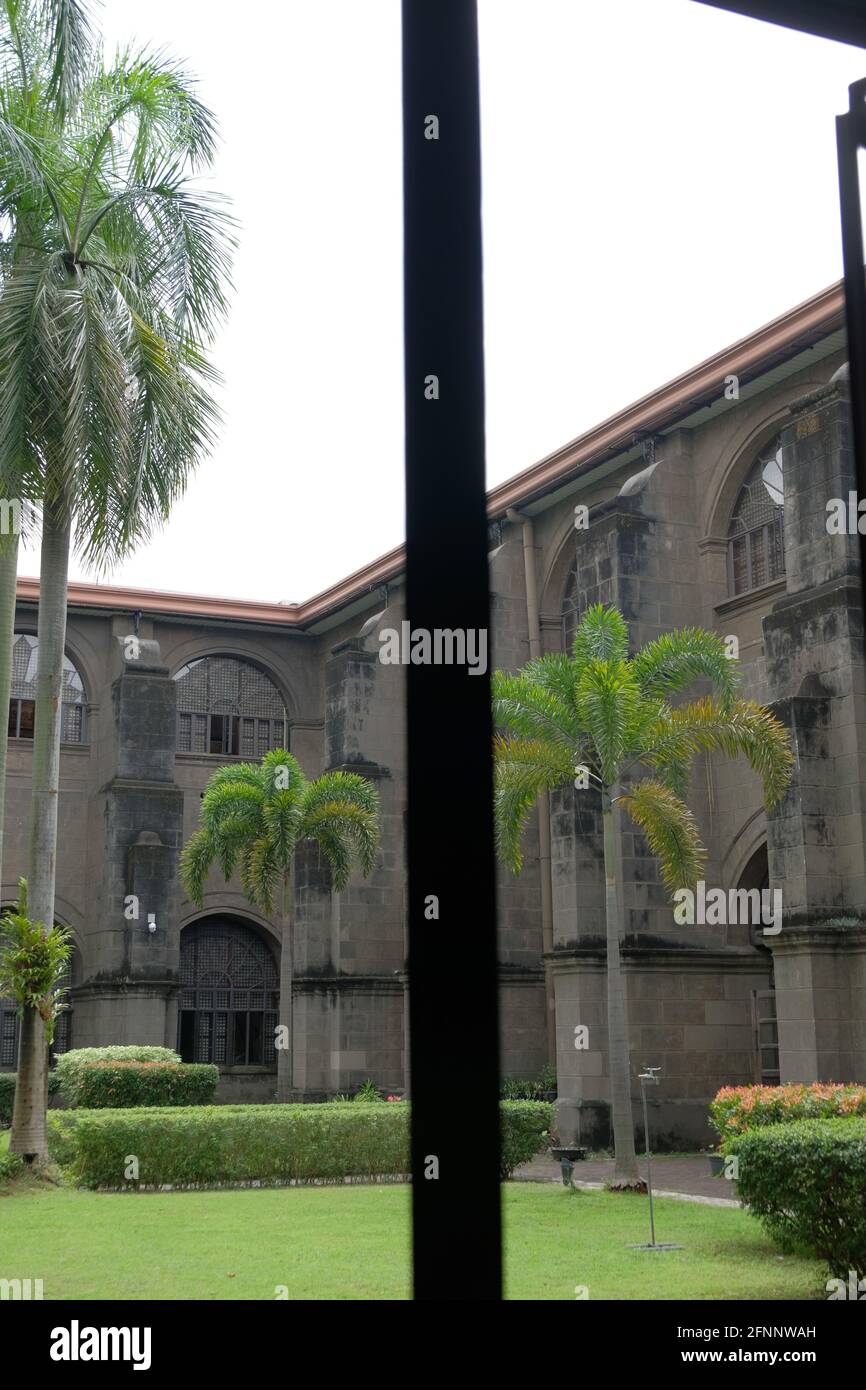 L'église de San Agustin à Manille est la plus ancienne fondation d'église aux Philippines. Banque D'Images