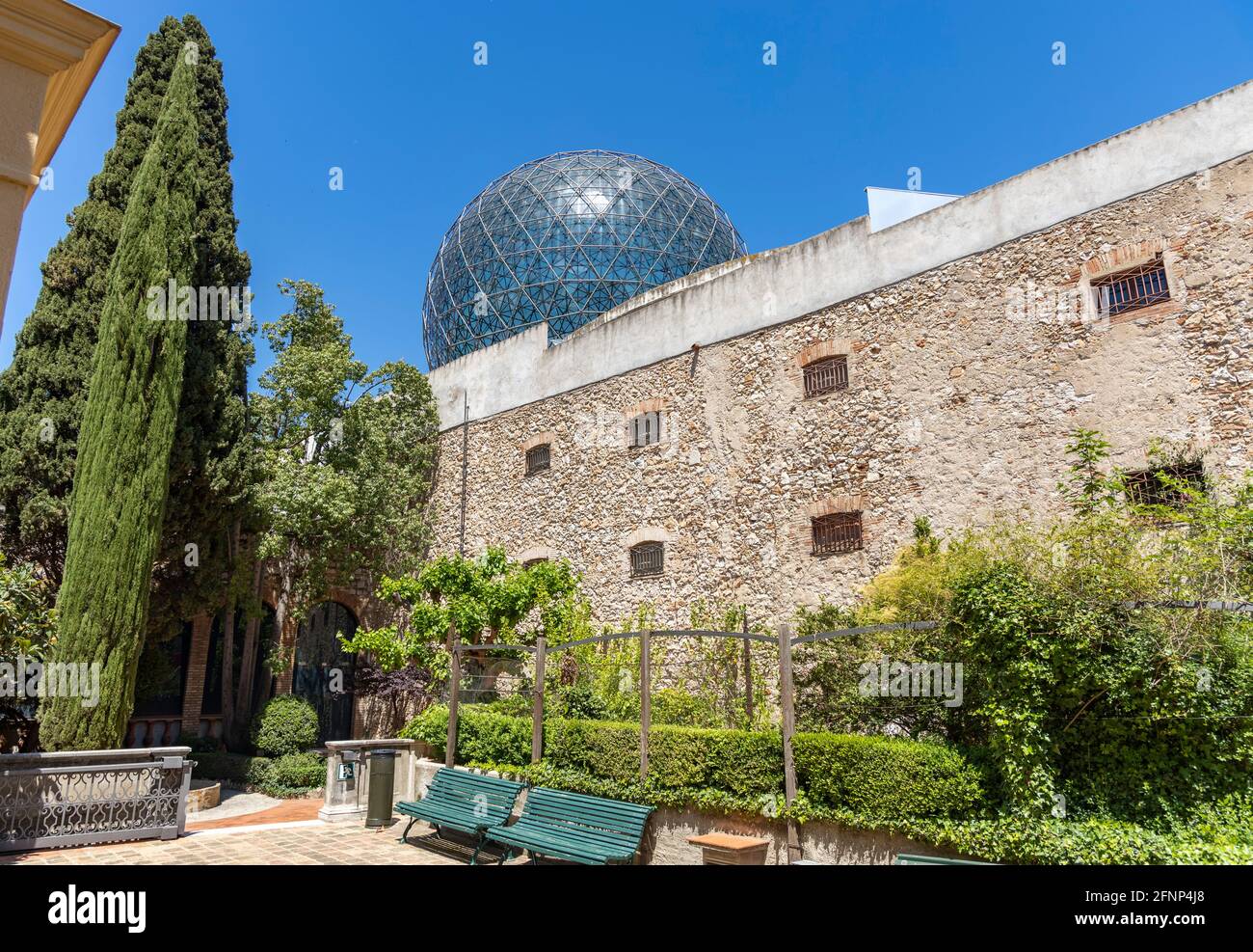 Extérieur du célèbre musée Salvador Dali en catalan Ville de Fig Banque D'Images