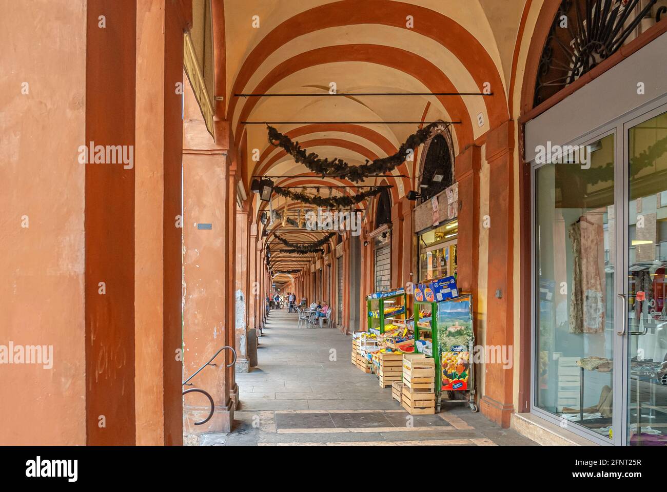 Le Portico di San Luca à Bologne, Émilie-Romagne, Italie Banque D'Images