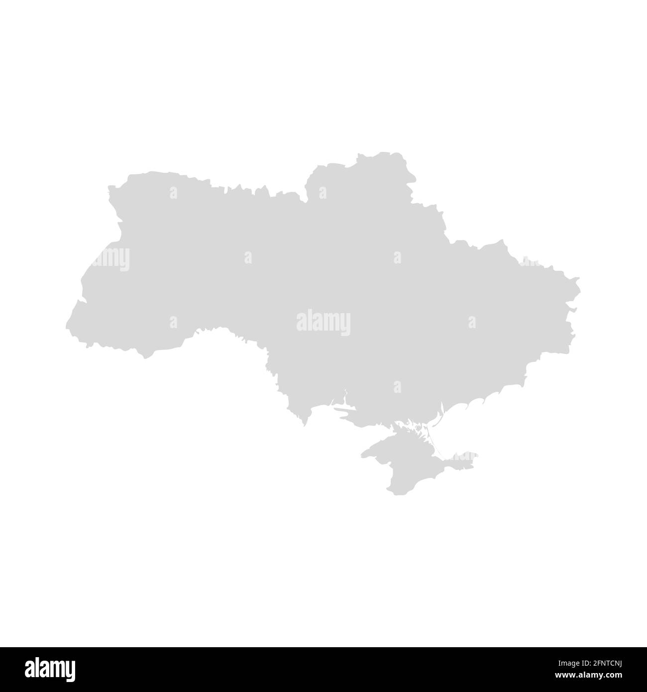 Carte vectorielle Ukraine. Ukraine pays région carte de forme Kiev frontière isolée. Illustration de Vecteur Carte vectorielle Ukraine. Ukraine pays région carte de forme Kiev frontière isolée. Illustration de Vecteur