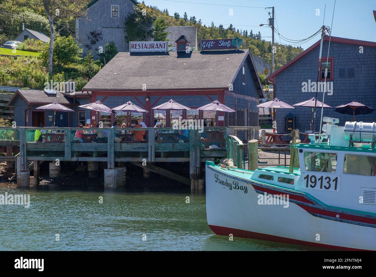 Restaurant Du Port De Halls Banque d'image et photos Alamy