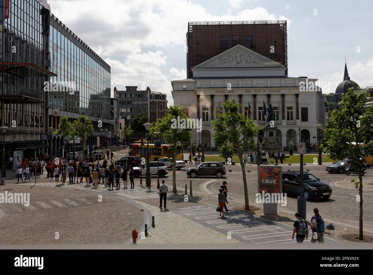 L'opéra royal de Wallonie a Liège Belgique Banque D'Images