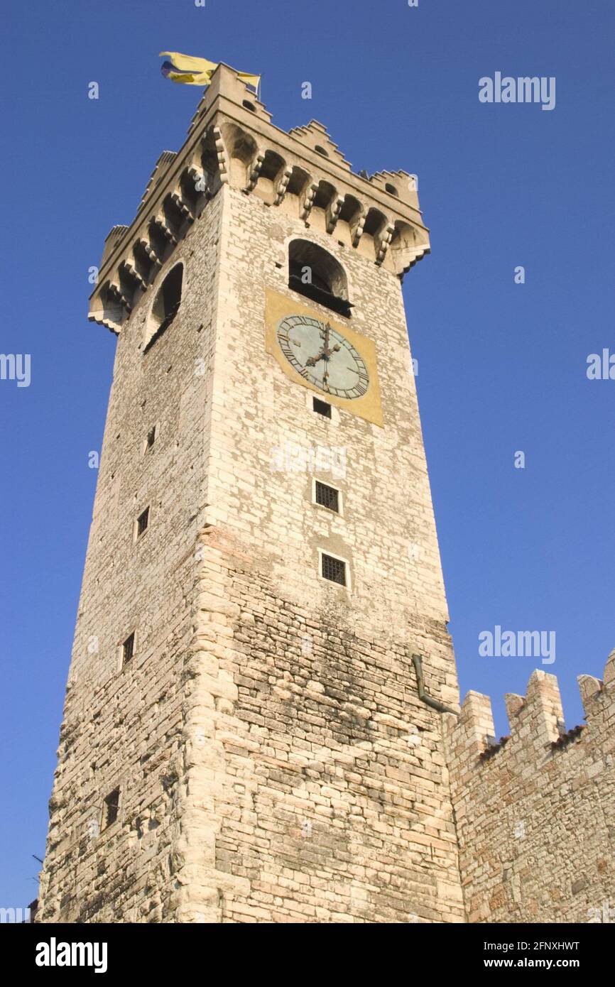 Torre Civica, Italie, Trient Banque D'Images