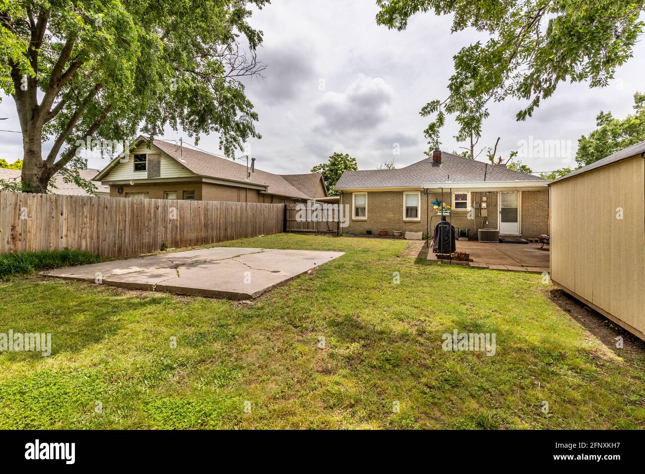 Oklahoma Real Estate Photography extérieur et intérieur Banque D'Images