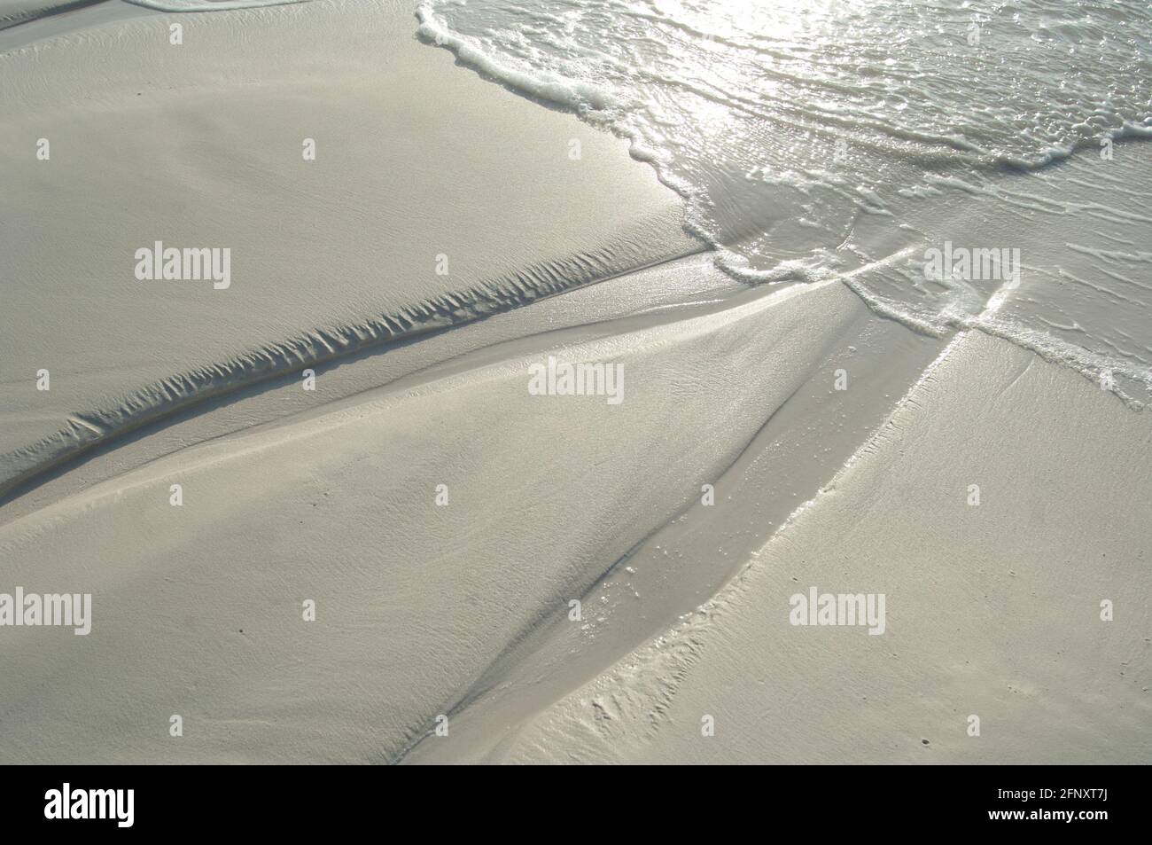 Plage de Xpu-Ha, Caribean mexicain Banque D'Images