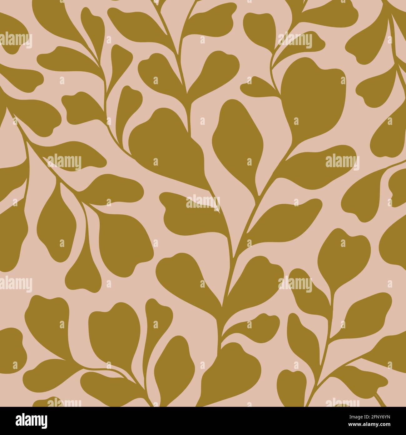 Motif fleuri abstrait sans couture.fond nature botanique vintage.Imprimer textile de mode. Illustration de Vecteur