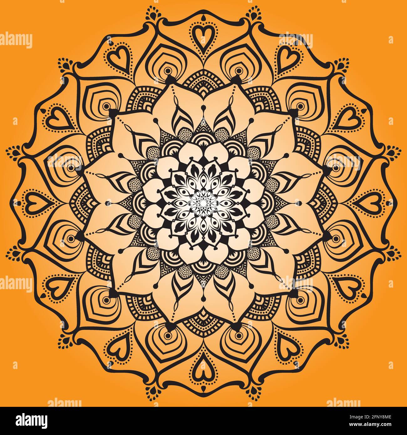 historique traditionnel-arabe-mandala-style-ramadan-kareem-eid-salutation beau design. Banque D'Images