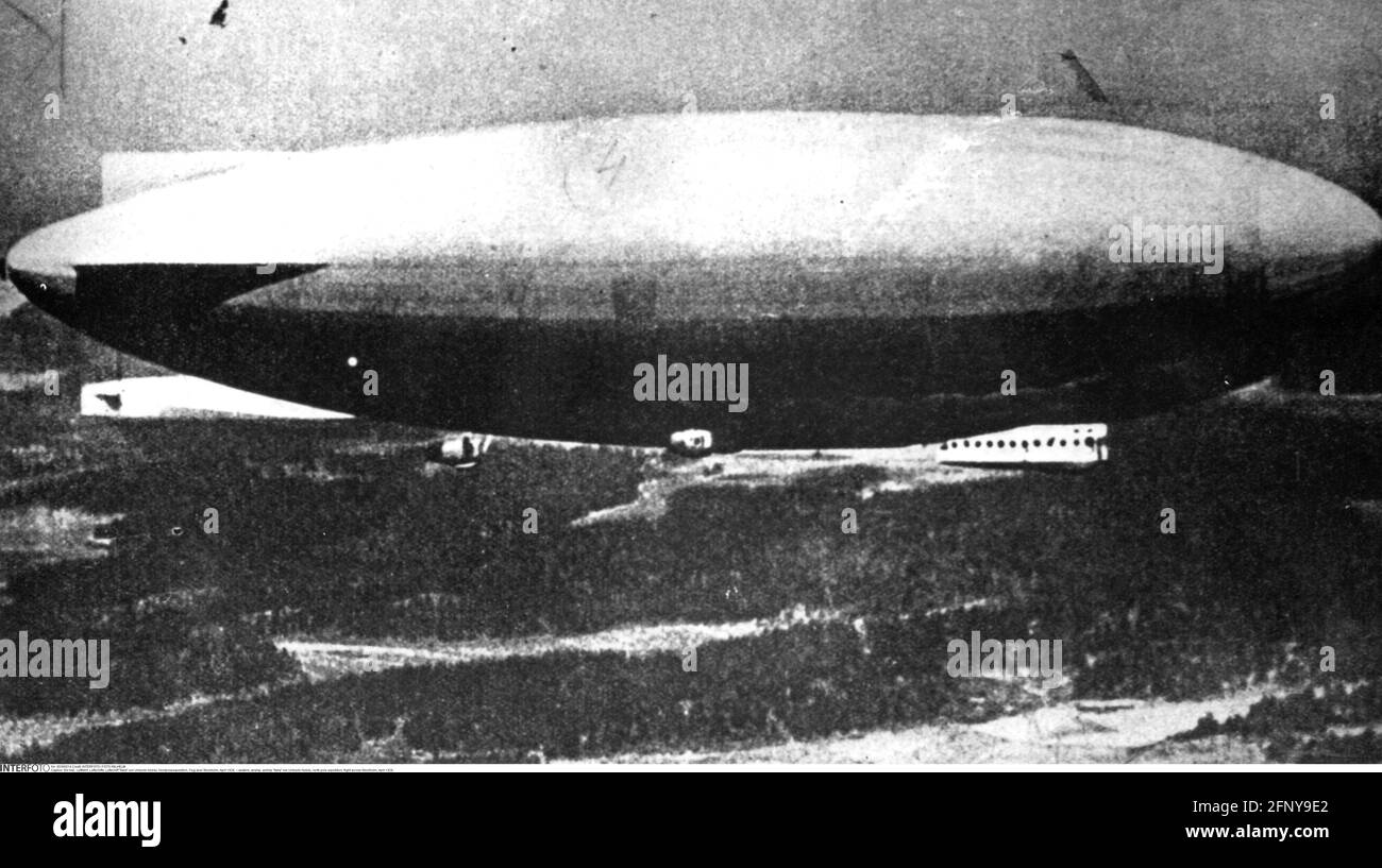 aviation, airship, Airship 'Italia' von Umberto Nobile, expédition de pôle nord, DROITS-SUPPLÉMENTAIRES-AUTORISATION-INFO-NON-DISPONIBLE Banque D'Images