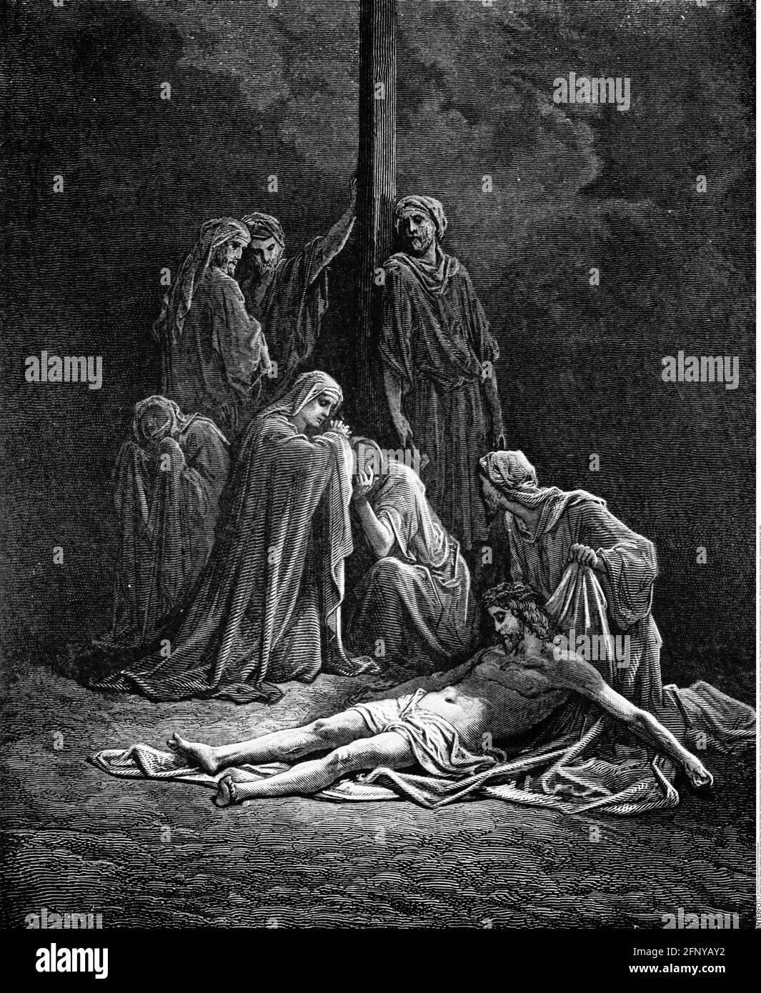 Religion, Christianisme, Jésus Christ, passion, le Christ mort, INFO-AUTORISATION-DROITS-SUPPLÉMENTAIRES-NON-DISPONIBLE Banque D'Images