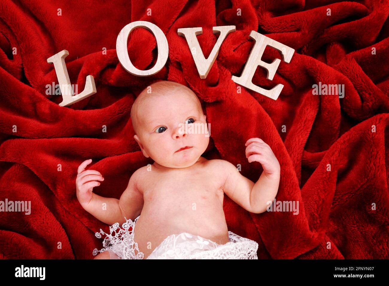 Bebe Fille De 10 Jours Nouveau Ne Bebe Photo Stock Alamy