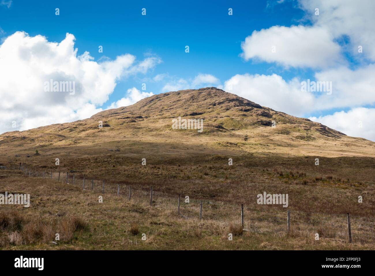 SRON Garbh, une colline sur le chemin jusqu'à Beinn a Chroin et un Caivol près de Crianlarich, Écosse Banque D'Images