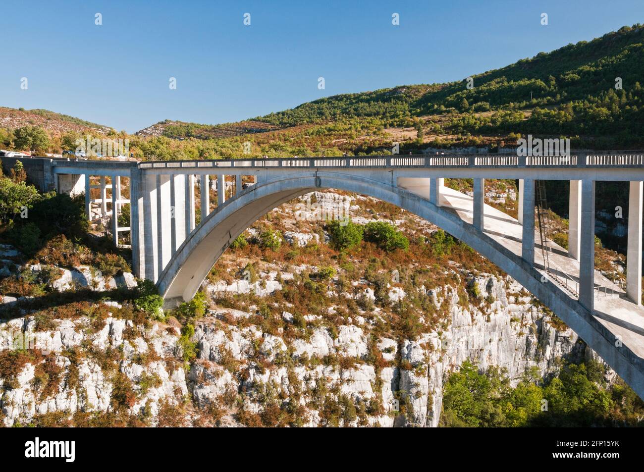 Pont de l'Artuby, Trigance, Parc Naturel Régional du Verdon, Var (83), Région Provence-Alpes-Côte d'Azur, France. Banque D'Images
