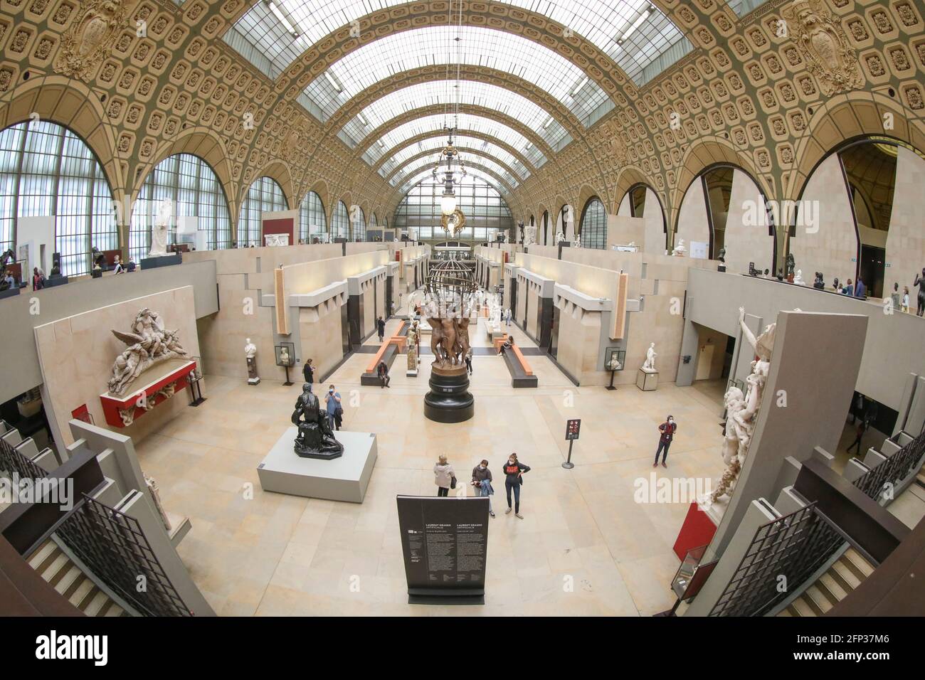 MUSÉE D'ORSAY, PARIS Banque D'Images