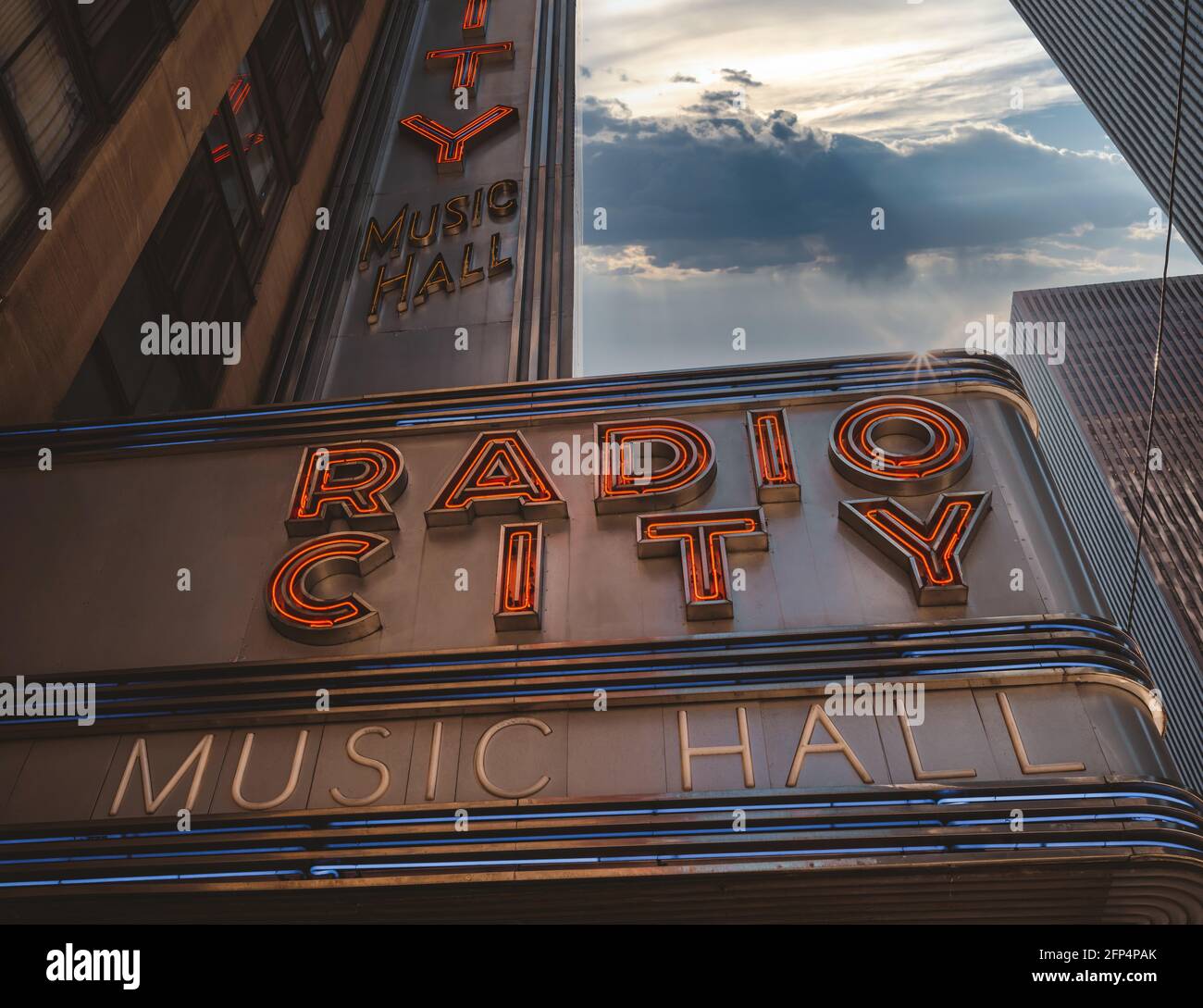 radio City Music hall New York place Banque D'Images