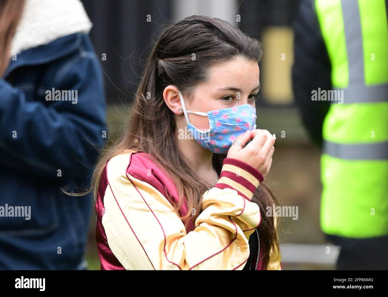 Lilly Aspell assiste à une projection en plein air de Wonder Woman 1984 à l'honorable Artillery Company, Londres. Date de la photo: Jeudi 20 mai 2021. Banque D'Images