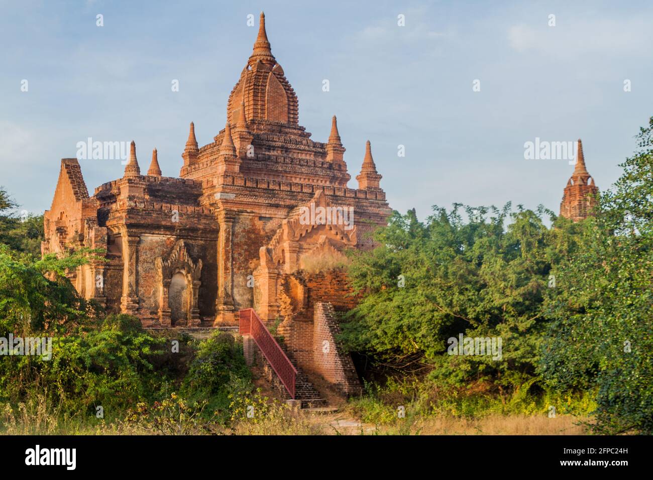 Petit temple à Bagan, Myanmar Banque D'Images
