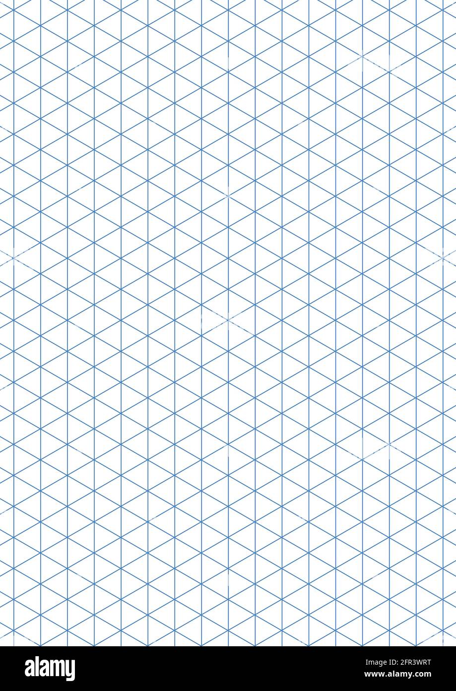 Papier millimétré. Papier à grille isométrique imprimable avec lignes de  couleur. Arrière-plan géométrique pour l'école, textures, bloc-notes,  agenda, notes, impression, livres Image Vectorielle Stock - Alamy