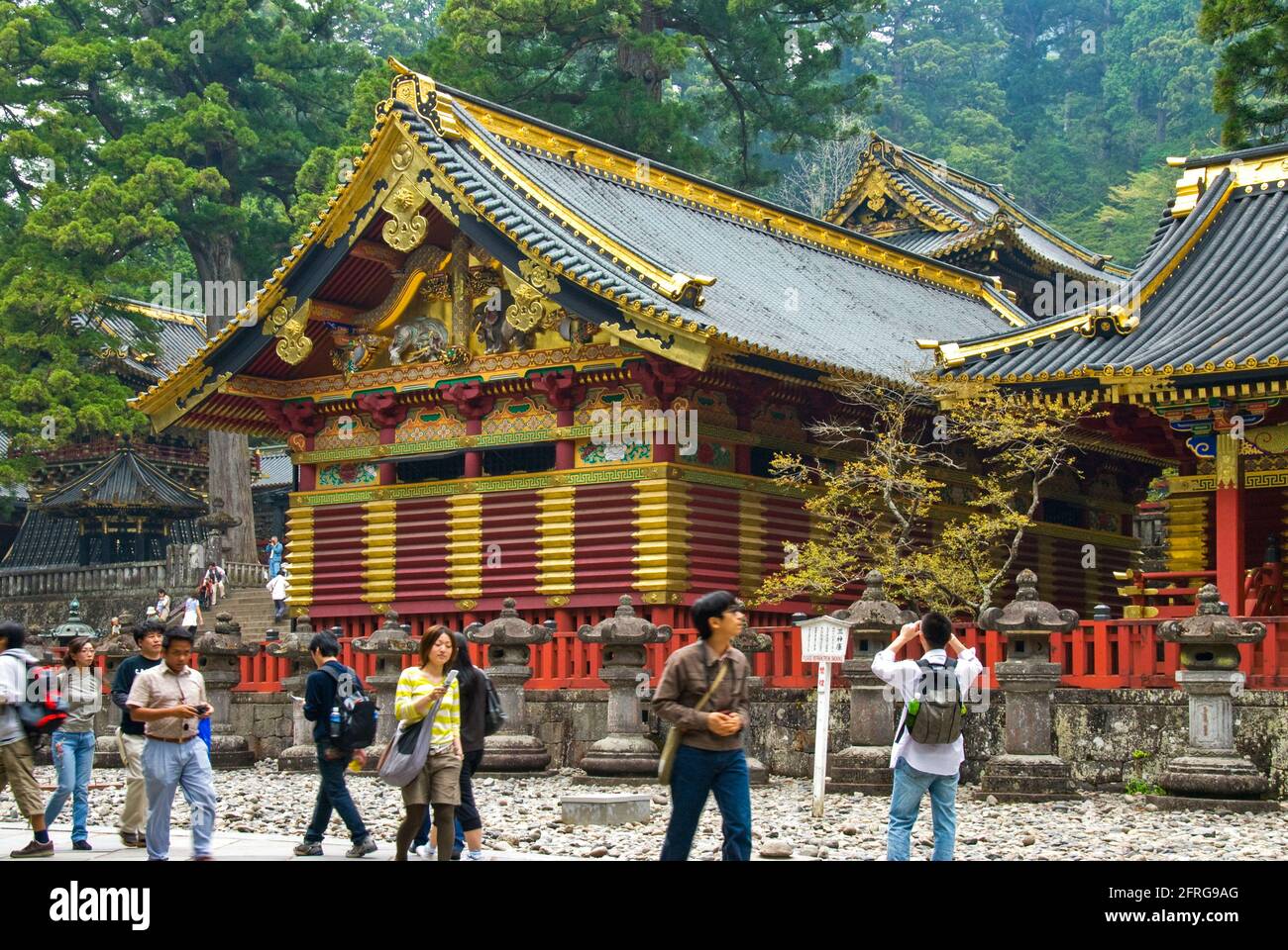 Sanctuaire de Toshogu, Nikko Banque D'Images