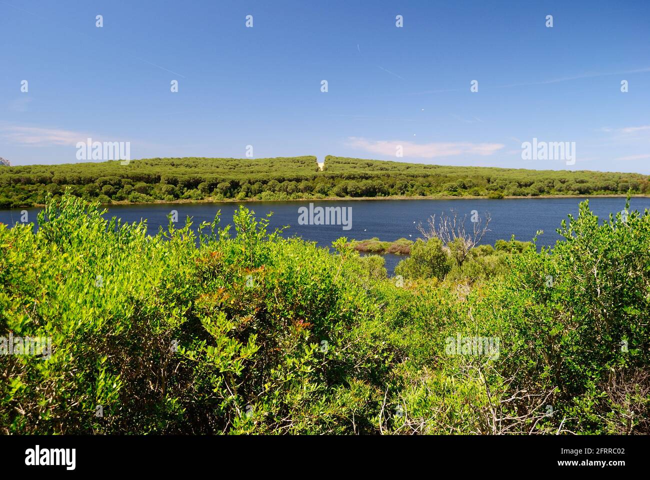 Vue sur le lac Baratzz Banque D'Images