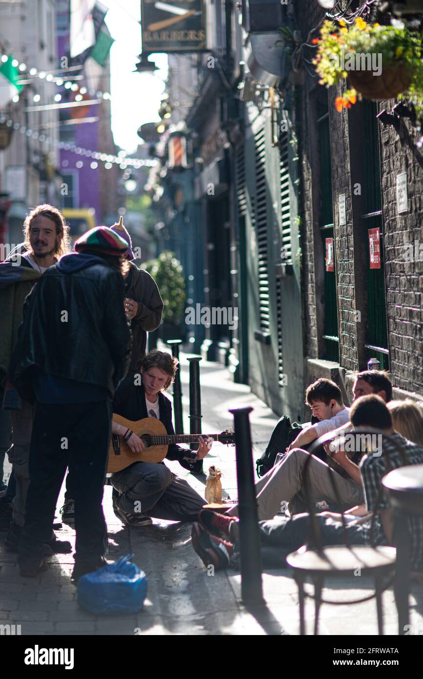 Dublin Street, Irlande Banque D'Images