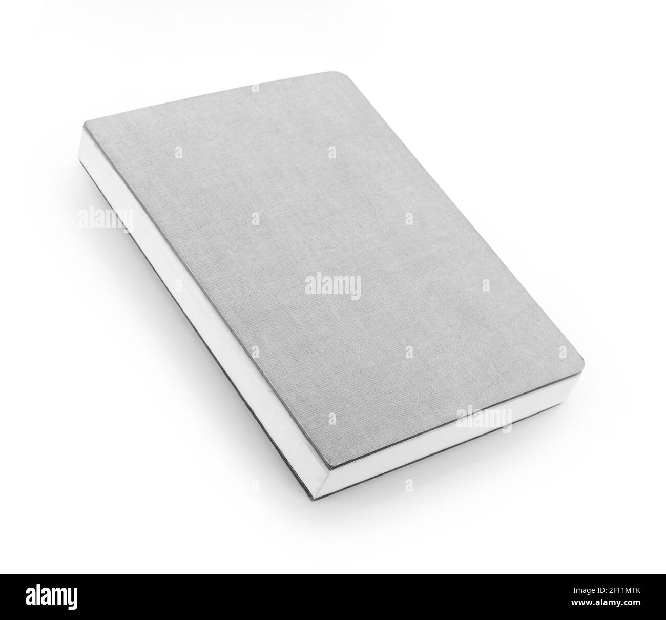 Notebook isolated on white Banque D'Images