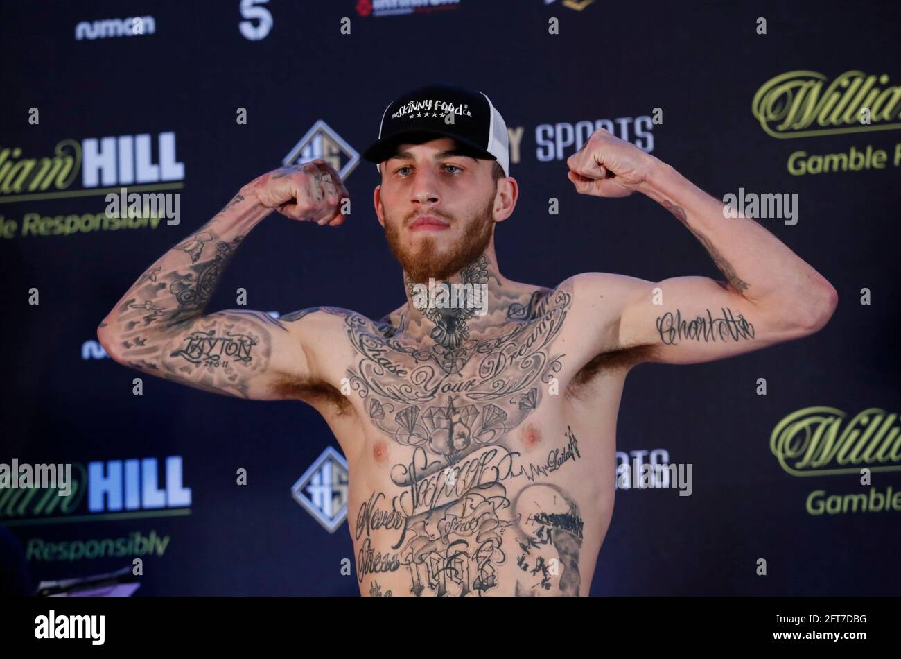 Boxe - Sam Eggington & Carlos Molina Weigh-In - The Double Tree by Hilton  Hotel, Coventry, Grande-Bretagne - 21 mai 2021 Sam Eggington pendant le  Weigh-In action Images via Reuters/Andrew Boyers Photo